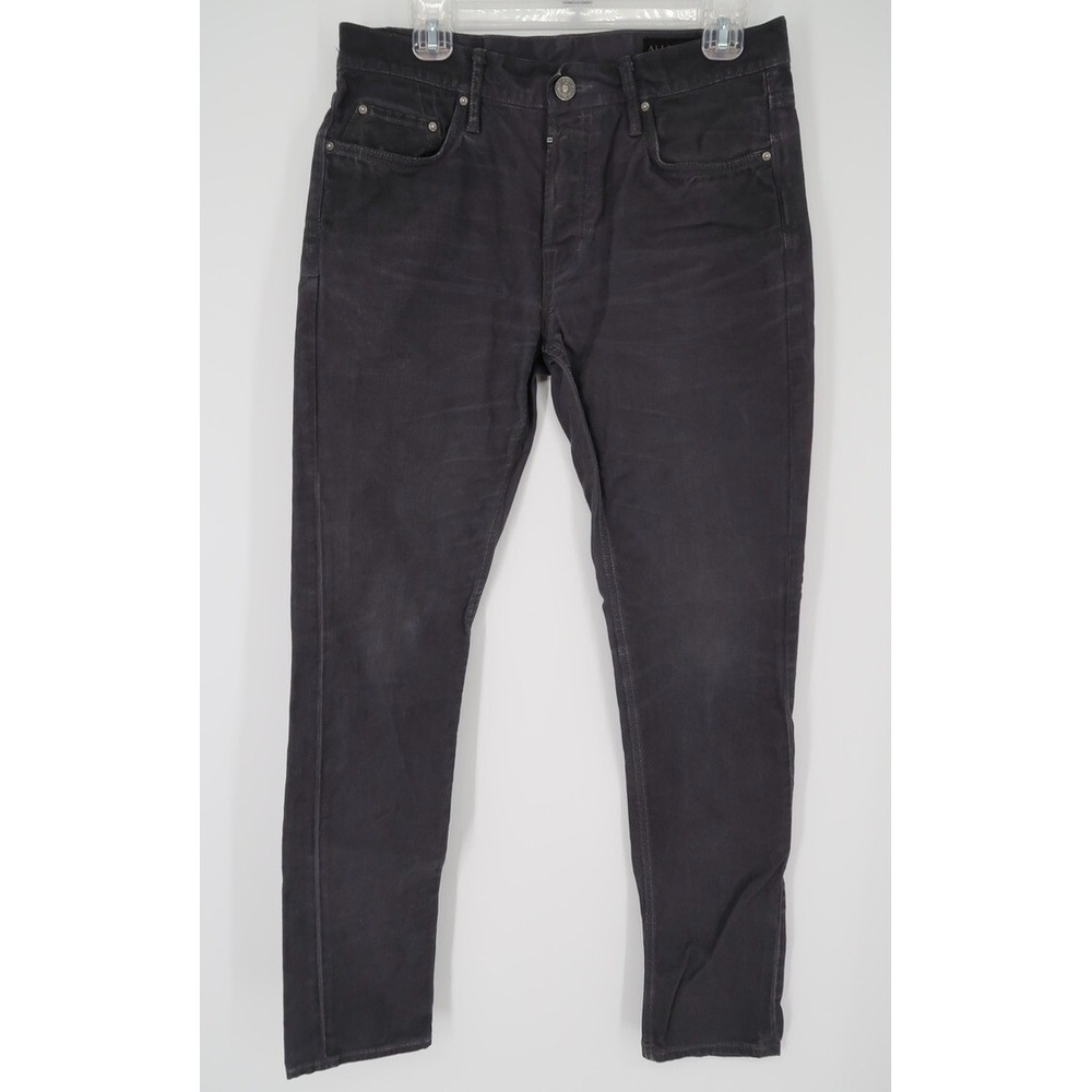 AllSaints Men's 30 Pistol Gray‎ Jeans Pants Cotton Slim Skinny Size 30x32